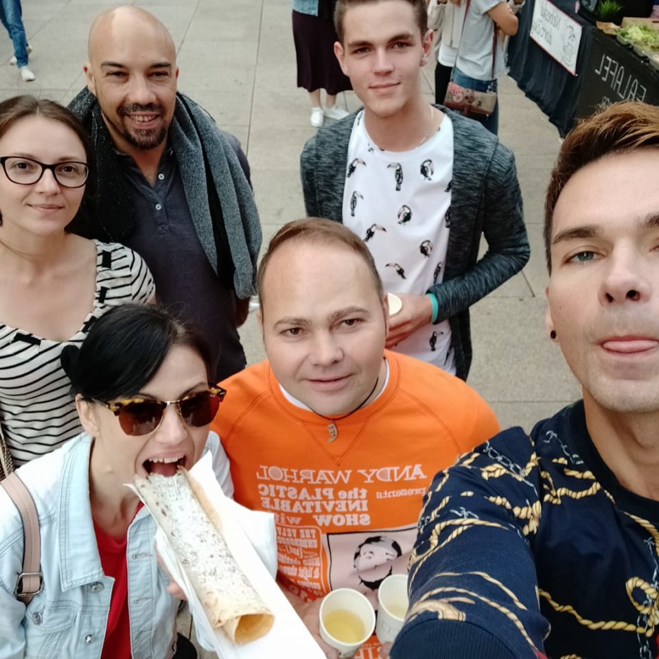 2019_Praha_Ivka, Noel, Janka, Tomas, Michal